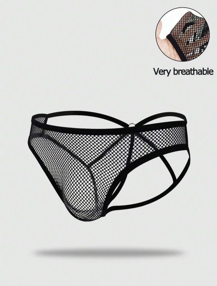 Midnight Air Mesh Brief
